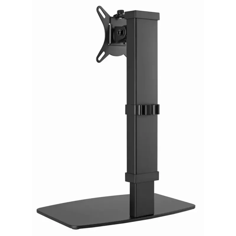 Monitor-Tischständer GEMBIRD MS-D1ST-02 — höhenverstellbar, vollbeweglich für 17–32 Zoll Bildschirme, max. 8 kg, VESA 75x75–100x100, schwarz