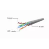 GEMBIRD Patchkabel - Cat 5e - UTP - 50 cm - Grau