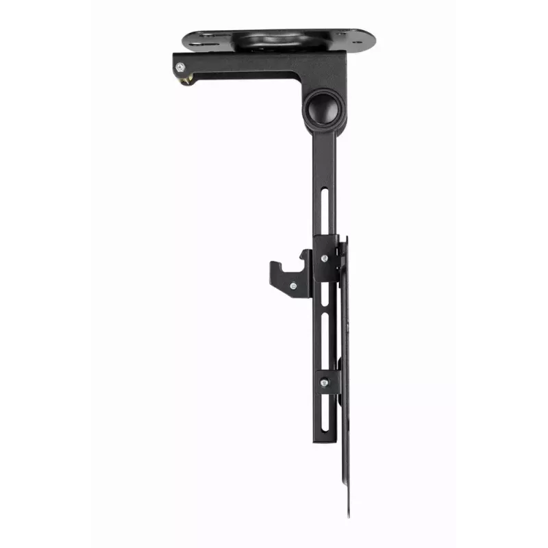 Deckenhalterung für TV GEMBIRD CM-43ST-01, vollbeweglich, für 19–43 Zoll Fernseher, Stahl, Neigung 0–90°, Schwenk ±45°, VESA 75×75–200×200, max. 20 kg, schwarz