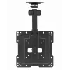 Deckenhalterung für TV GEMBIRD CM-43ST-01, vollbeweglich, für 19–43 Zoll Fernseher, Stahl, Neigung 0–90°, Schwenk ±45°, VESA 75×75–200×200, max. 20 kg, schwarz