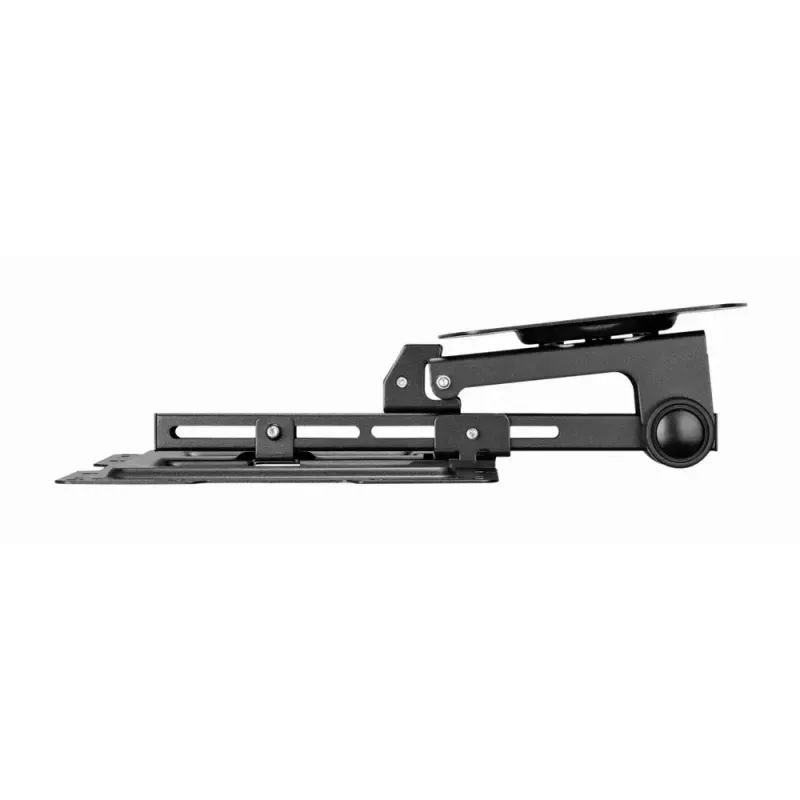 Deckenhalterung für TV GEMBIRD CM-43ST-01, vollbeweglich, für 19–43 Zoll Fernseher, Stahl, Neigung 0–90°, Schwenk ±45°, VESA 75×75–200×200, max. 20 kg, schwarz