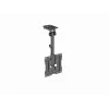 Decken-TV-Halterung GEMBIRD CM-55ST-01 – vollbewegliche Deckenhalterung für 23–55 Zoll (75x75–400x400 VESA), max. 20 kg, schwarz