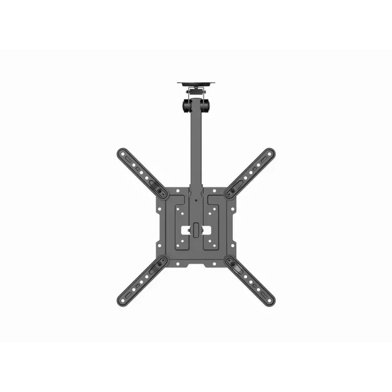 Decken-TV-Halterung GEMBIRD CM-55ST-01 – vollbewegliche Deckenhalterung für 23–55 Zoll (75x75–400x400 VESA), max. 20 kg, schwarz