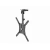 Decken-TV-Halterung GEMBIRD CM-55ST-01 – vollbewegliche Deckenhalterung für 23–55 Zoll (75x75–400x400 VESA), max. 20 kg, schwarz