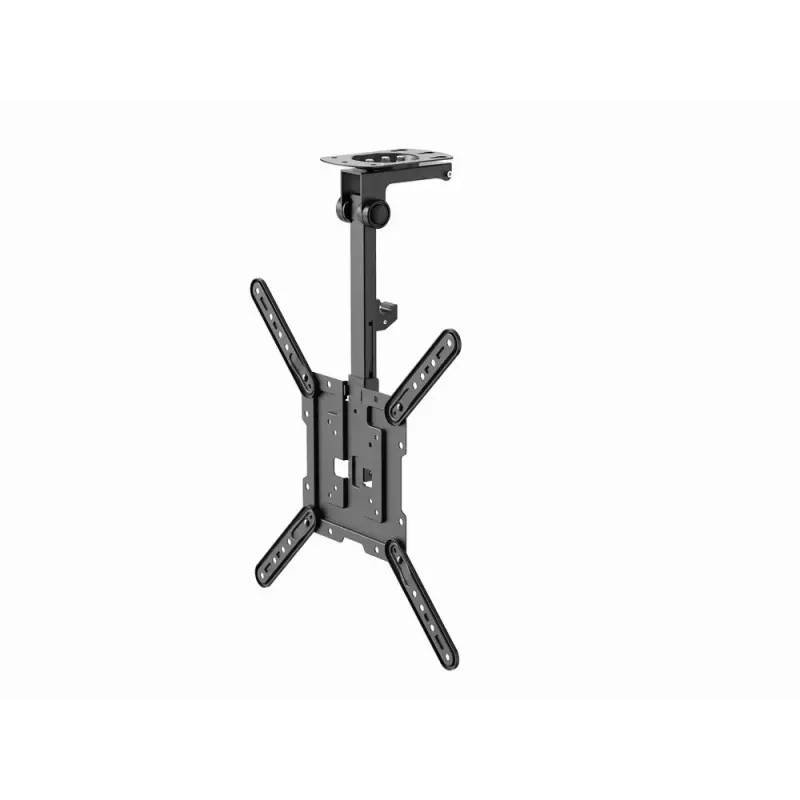 Decken-TV-Halterung GEMBIRD CM-55ST-01 – vollbewegliche Deckenhalterung für 23–55 Zoll (75x75–400x400 VESA), max. 20 kg, schwarz