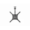 Decken-TV-Halterung GEMBIRD CM-55ST-01 – vollbewegliche Deckenhalterung für 23–55 Zoll (75x75–400x400 VESA), max. 20 kg, schwarz