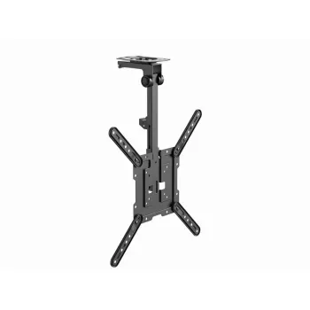 Decken-TV-Halterung GEMBIRD CM-55ST-01 – vollbewegliche Deckenhalterung für 23–55 Zoll (75x75–400x400 VESA), max. 20 kg, schwarz