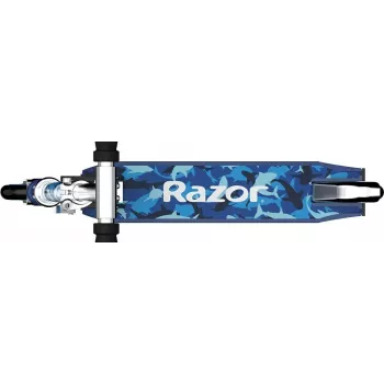 Tretroller Razor Model A Shark Camo — faltbarer leichter Kinder-/Jugendroller, 2 Räder, verstellbarer Lenker, max. Belastung 65 kg