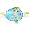 Kinderfahrrad Toimsa Bluey 12 Zoll — 12-Zoll-Rad, blau und limette, Vorder- und Hinterradbremse, Stützräder