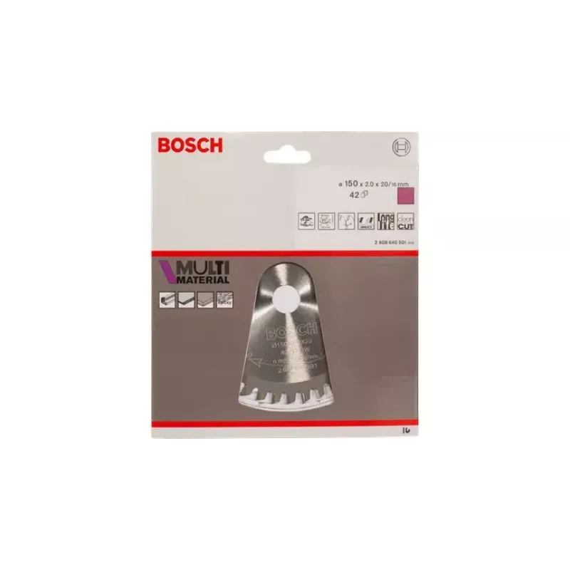 Kreissägeblätter Bosch 2608640506 Multi Material 190 mm 30 mm