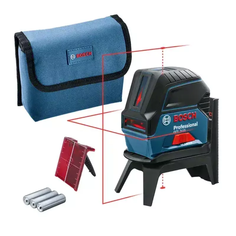 Bosch GCL 2-15 Linien-/Punktlaser 15 m 650 nm