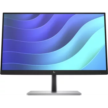 HP E-Series E22 G5 FHD Monitor, 54,6 cm (21,5 Zoll), 1920 x 1080 Pixel, Full HD, LCD, 5 ms, Schwarz, Silber