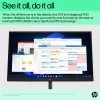 HP E-Series E22 G5 FHD Monitor, 54,6 cm (21,5 Zoll), 1920 x 1080 Pixel, Full HD, LCD, 5 ms, Schwarz, Silber