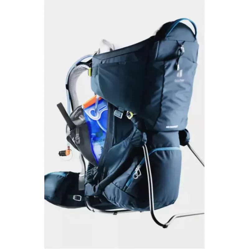 Baby-Trage-Rucksack DEUTER Kid Comfort Polyamid Blau, max. Belastung 22 kg, Gewicht 3,23 kg, Maße 72×43×34 cm
