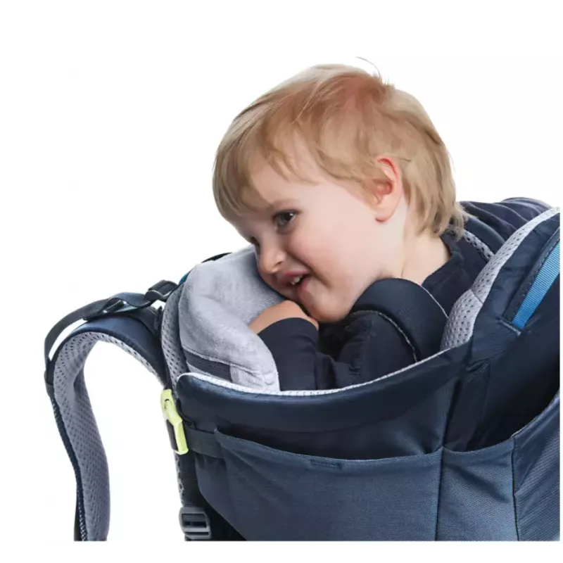 Baby-Trage-Rucksack DEUTER Kid Comfort Polyamid Blau, max. Belastung 22 kg, Gewicht 3,23 kg, Maße 72×43×34 cm