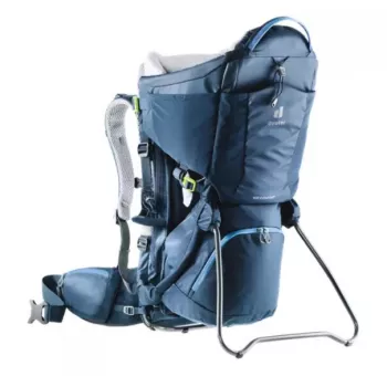 Baby-Trage-Rucksack DEUTER Kid Comfort Polyamid Blau, max. Belastung 22 kg, Gewicht 3,23 kg, Maße 72×43×34 cm