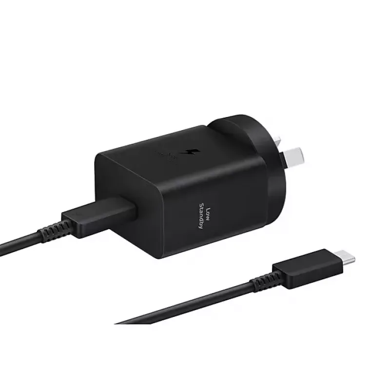 Wandladegerät Samsung EP-T4511 45W USB‑C PD 3.0, 100–240V, Schwarz, für Smartphone und Tablet