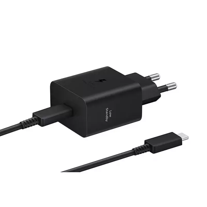 Wandladegerät Samsung EP-T4511 45W USB‑C PD 3.0, 100–240V, Schwarz, für Smartphone und Tablet