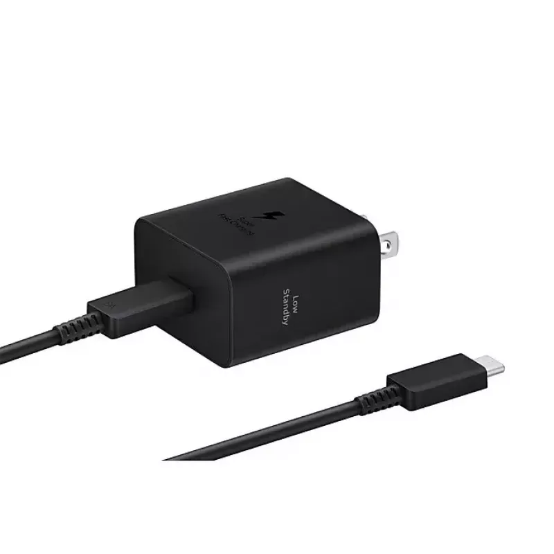 Wandladegerät Samsung EP-T4511 45W USB‑C PD 3.0, 100–240V, Schwarz, für Smartphone und Tablet