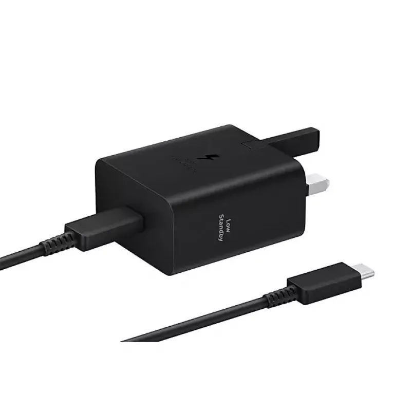 Wandladegerät Samsung EP-T4511 45W USB‑C PD 3.0, 100–240V, Schwarz, für Smartphone und Tablet
