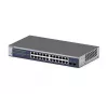 NETGEAR GS724Tv6 Managed L2+/L3 Gigabit Ethernet (10/100/1000) 1U Blau, Grau
