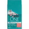Trockenfutter für Katzen Purina Nestlé PURINA One 12430964, ausgewachsene Katzen, Lachs, 9,75 kg, Protein 34%, Fett 14%