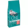 Trockenfutter für Katzen Purina Nestlé PURINA One 12430964, ausgewachsene Katzen, Lachs, 9,75 kg, Protein 34%, Fett 14%