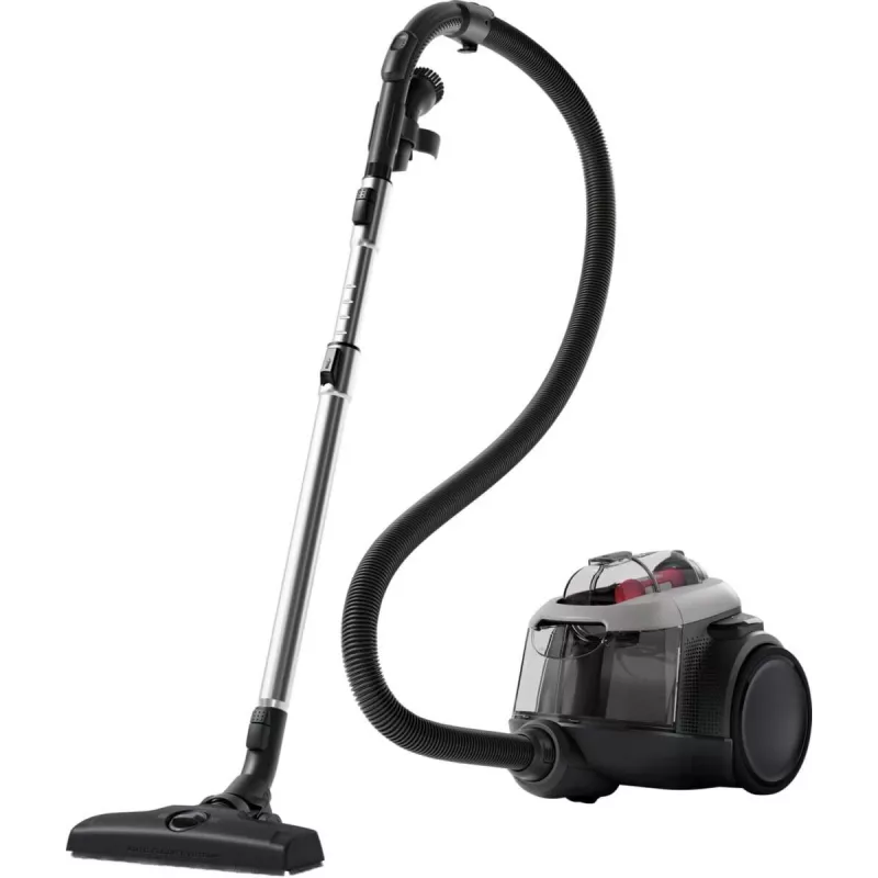 Staubsauger Electrolux EL61A4UG, beutelloser Trockensauger, 700 W max, 170 W Saugleistung, 9 m Kabel, 12 m Radius, grau