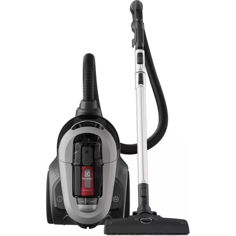 Staubsauger Electrolux EL61A4UG, beutelloser Trockensauger, 700 W max, 170 W Saugleistung, 9 m Kabel, 12 m Radius, grau