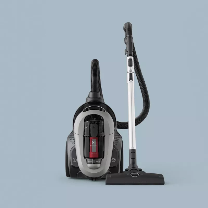 Staubsauger Electrolux EL61A4UG, beutelloser Trockensauger, 700 W max, 170 W Saugleistung, 9 m Kabel, 12 m Radius, grau