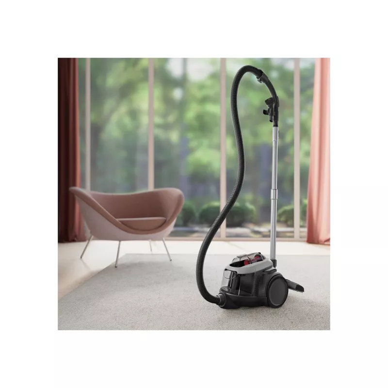Staubsauger Electrolux EL61A4UG, beutelloser Trockensauger, 700 W max, 170 W Saugleistung, 9 m Kabel, 12 m Radius, grau