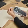 DYMO LabelManager 160 Etikettendrucker | Handheld-Etikettendrucker mit QWERTZ-Tastatur | Inklusive schwarzem & weißem D1-Etikettenband (12 mm) | Für Zuhause & Büro