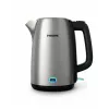 Elektrischer Wasserkocher Philips HD9353/90 1,7 L 2060 W Edelstahl, schwarz
