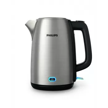 Elektrischer Wasserkocher Philips HD9353/90 1,7 L 2060 W Edelstahl, schwarz