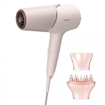 Haartrockner Philips BHD530/00 2300 W, 6 Geschwindigkeits-/6 Hitzeeinstellungen, ionisch, Cool Shot, Diffusor & Konzentrator, pink