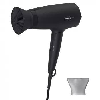 Haartrockner Philips 3000 Series BHD308/10 — 1600 W, 3 Heiz- und 3 Geschwindigkeitsstufen, klappbarer Griff, Aufhängering