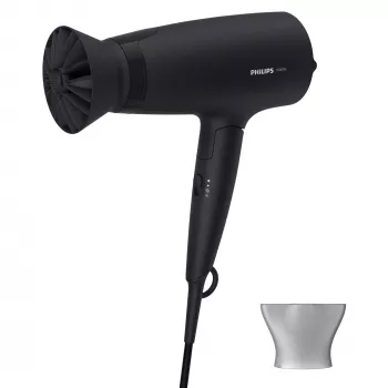 Haartrockner Philips 3000 Series BHD308/10 — 1600 W, 3 Heiz- und 3 Geschwindigkeitsstufen, klappbarer Griff, Aufhängering