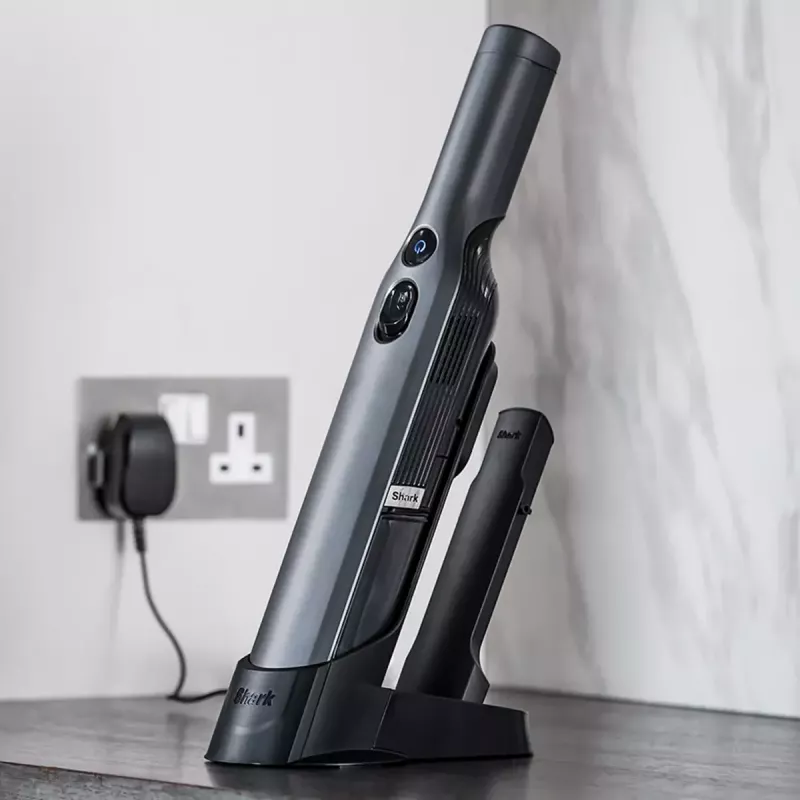 Akku-Handstaubsauger Shark WV200, 12 V Li‑Ion, 0,25 L beutellos, HEPA, 8 min Laufzeit