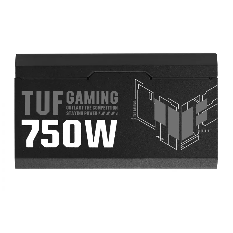 ASUS TUF Gaming 750W Gold Netzteil 20+4-Pin ATX ATX Schwarz