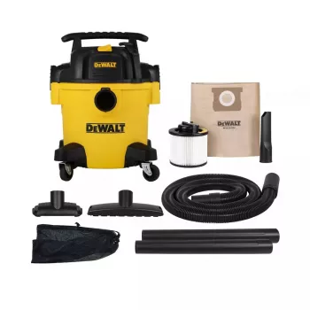 Staubsauger DeWalt AT-DXV20P — 20 L nass & trocken, 230 V, 15 kPa Unterdruck, HEPA-Filter, 3 m Kabel