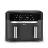 Tefal Easy Fry Dual XXL EY942HE0 Fritteuse Doppelt 11 L Standgerät 2020 W Heißluftfritteuse Grau