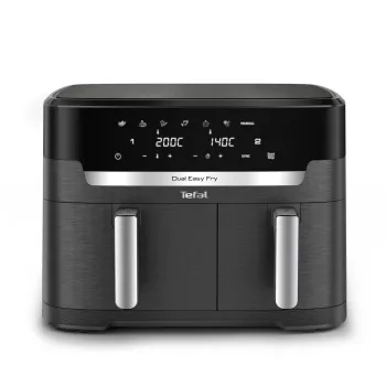 Tefal Easy Fry Dual XXL EY942HE0 Fritteuse Doppelt 11 L Standgerät 2020 W Heißluftfritteuse Grau