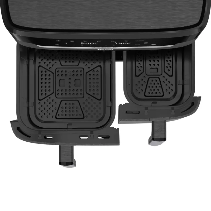 Tefal Easy Fry Dual XXL EY942HE0 Fritteuse Doppelt 11 L Standgerät 2020 W Heißluftfritteuse Grau