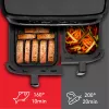 Tefal Easy Fry Dual XXL EY942HE0 Fritteuse Doppelt 11 L Standgerät 2020 W Heißluftfritteuse Grau