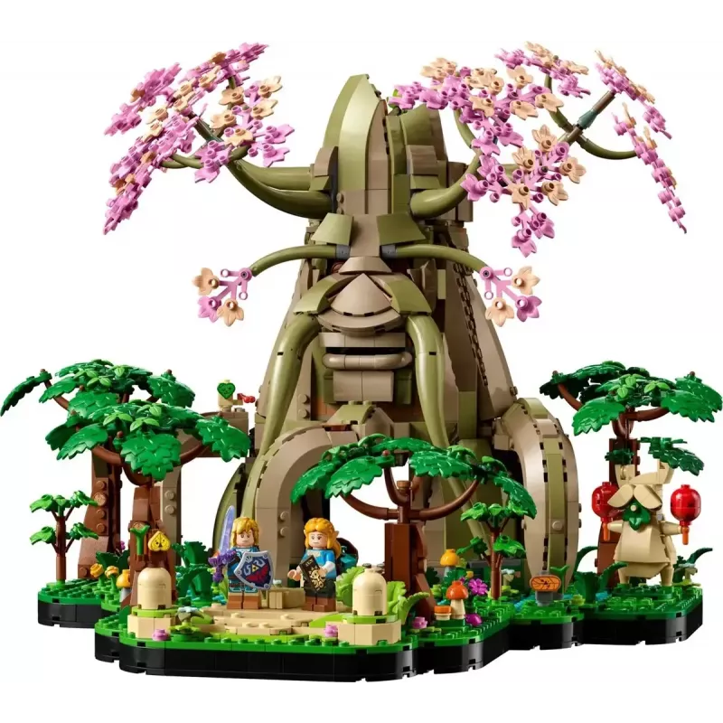 LEGO Set The Legend of Zelda Großer Deku-Baum 2-in-1 (77092) — 2500 Teile, 4 Minifiguren, 330 mm Höhe