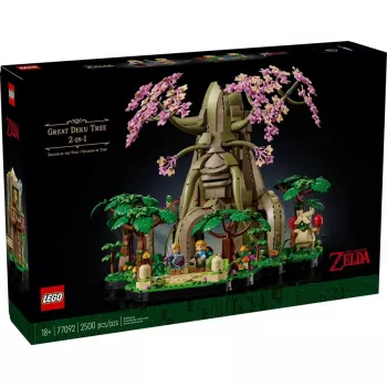 LEGO Gaming 77092 The Legend of Zelda Great Deku Tree 2-in-1 Bausatz, 2500 Teile, 18+