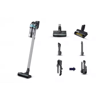 Samsung VS20B75AGR1 2-in-1 stick vacuum Batterie Dry Bagless 550 W Schwarz, Mint colour