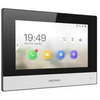 Masterstation Hikvision DS-KH6320-WTE2(B) Schwarz Grau Wi-Fi Ethernet