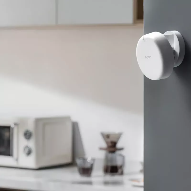 Smart Home Multi-Sensor Aqara PS-S02D Licht Bewegung kabelgebunden kabellos