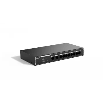 Dahua Technology PoE SG1010LP Unmanaged L2 Gigabit Ethernet (10/100/1000) Power over Ethernet (PoE) Schwarz